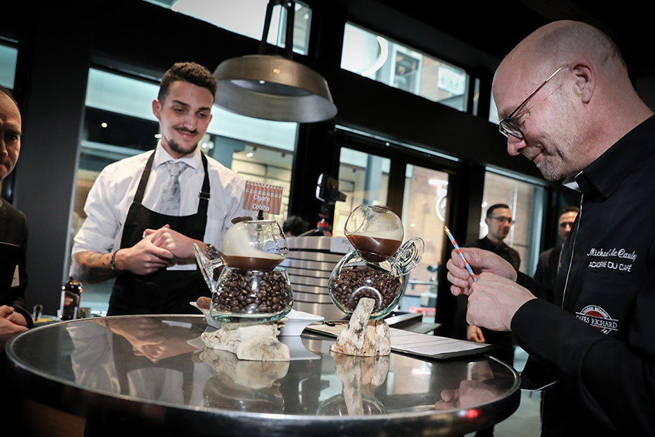 Jury et candidat de la Master Cup Cafés Richard 2020