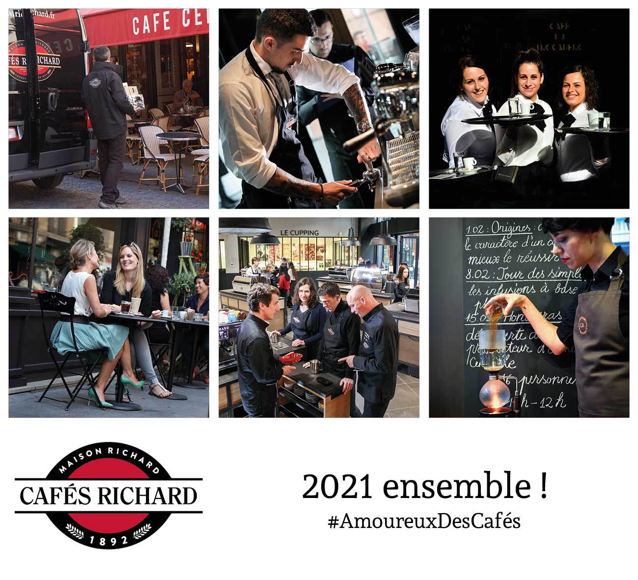 Voeux 2021 Cafés Richard - ensemble !